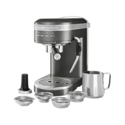 KitchenAid Espressomaschine ARTISAN 5KES6503EMS Medaillon Silber