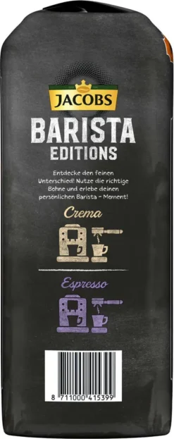 JACOBS Kaffeebohnen Barista Editions Crema Intense 3 Kg Geöstete Bohnen+ 1 Jacobs Barista Becher+ 1 Dose 17 JACOBS Kaffeebohnen Barista Editions Crema Intense 3 Kg Geöstete Bohnen+ 1 Jacobs Barista Becher+ 1 Dose -Bon Cafe Store 028a4712a2d5085cf4d9df4a7c17d6cf 1