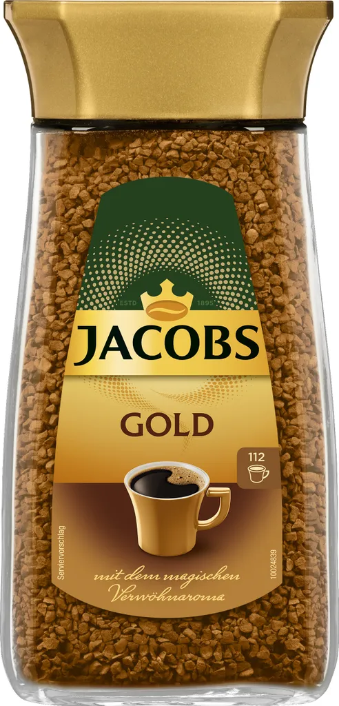 Jacobs Gold | Löslicher Kaffee | 200g-Glas 4 Jacobs Gold | Löslicher Kaffee | 200g-Glas – Bild 2