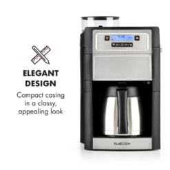 Aromatica II Thermo Kaffeemaschine, Mahlwerk, 1,25 L, Silber 10 Aromatica II Thermo Kaffeemaschine, Mahlwerk, 1,25 L, Silber -Bon Cafe Store 0449c16f6eb3451ae7bee3fb55345b79