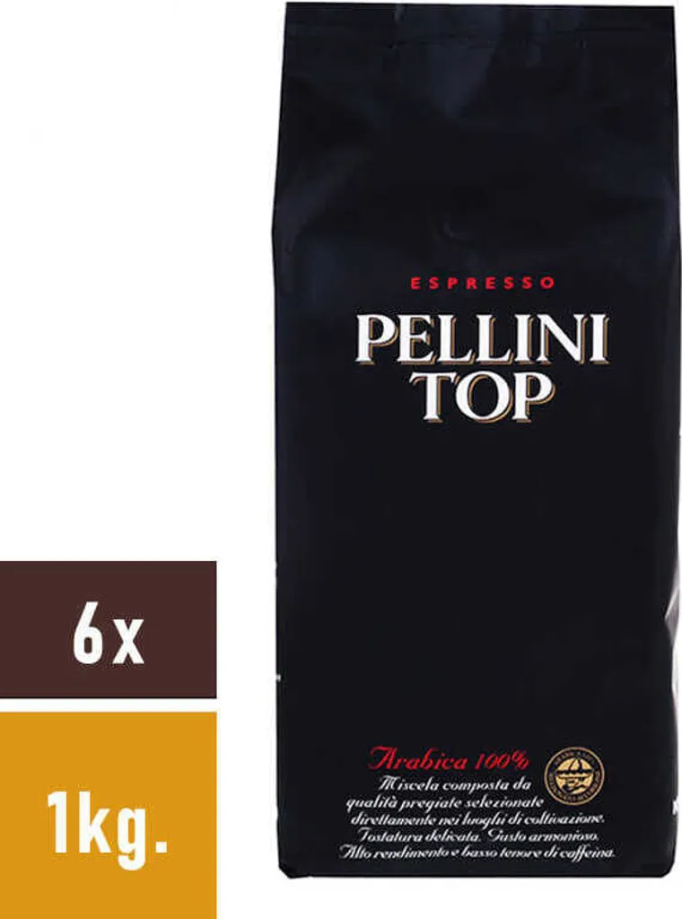 Pellini - TOP 100% Arabica Bohnen - 6x 1 Kg 4 Pellini - TOP 100% Arabica Bohnen - 6x 1 Kg – Bild 2