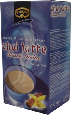 Krüger You Chai Latte Typ Vanille-Zimt Classic India Extra Cremig | 10 Portionen -Bon Cafe Store 061c83b4e8f5b62521588dec2016b3c2