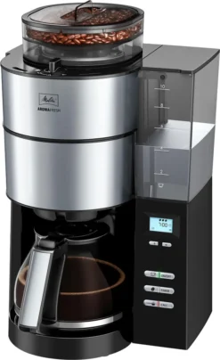 MELITTA 1021-02 Aroma Fresh Kaffeeautomat Mit Timer Und Mahlwerk Schwarz, Farbe:Schwarz 29 MELITTA 1021-02 Aroma Fresh Kaffeeautomat Mit Timer Und Mahlwerk Schwarz, Farbe:Schwarz -Bon Cafe Store 062def00ca32ea7d48a61dbeba5bfa1b