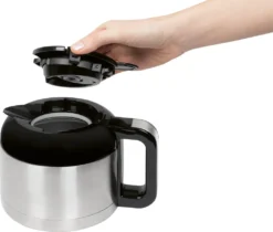 Bomann Thermo-Kaffeeautomat KA 6037 CB Edelstahl/schwarz -Bon Cafe Store 06dabedc70465bd615c710021e2bdcc6