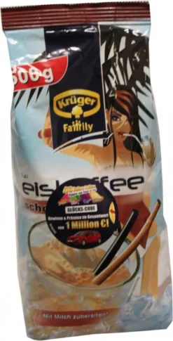 Krüger Family Eiskaffee Schoko | 500g-Beutel -Bon Cafe Store 081fee56fe098ca7e7ffdb72ac3c0525