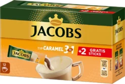 JACOBS Löskaffee 3in1 Typ Caramel Löslicher Kaffee 12 X 10+2 Getränke Sticks 11 JACOBS Löskaffee 3in1 Typ Caramel Löslicher Kaffee 12 X 10+2 Getränke Sticks -Bon Cafe Store 0930c55e0afdad33179d9ec8926fa330