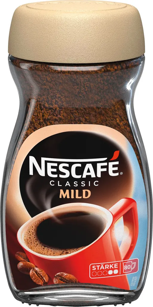 Nestlé® Nescafé Classic Mild | Löslicher Kaffee | 200g-Glas 3 Nestlé® Nescafé Classic Mild | Löslicher Kaffee | 200g-Glas