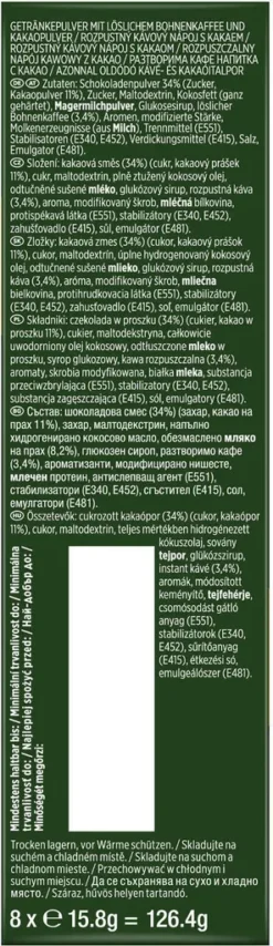 JACOBS Löskaffee Typ Cappuccino Milka* Geschmack 10 X 8 Sticks - 80 Getränke -Bon Cafe Store 0b772f509ebafd05f15a8a3fe38703d1