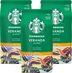 Nestlé® Starbucks Veranda Blend Kaffee, 3er Set, Blonde Roast, Röstkaffee, Mild Mit Kakao-Noten, Gemahlen, 3 X 200 G