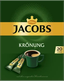 JACOBS Löskaffee Krönung 16 X 20 Sticks Löslicher Kaffee Instantkaffee 320 Getränke -Bon Cafe Store 0c4bff971892decef32c952364e9d188