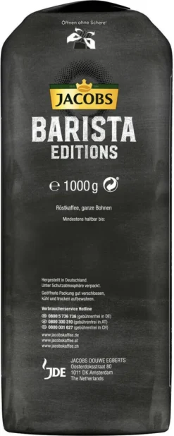 JACOBS Kaffeebohnen Barista Editions Crema 2x1 Kg Ganze Kaffee Bohnen Geröstet -Bon Cafe Store 0d63e5e70b92352acebac272499903e4 2