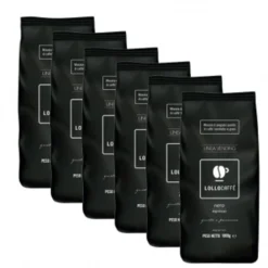 Kaffeebohnen Espresso Schwarz Lollo Caffè 1 Kg X 6 - Lollo Caffè
