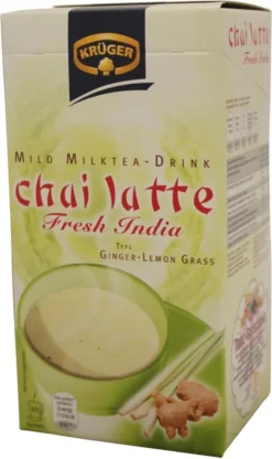 Krüger You Chai Latte Typ Ingwer-Zitronengras Fresh India Extra Cremig | 10 Portionen -Bon Cafe Store 0f0b2108026271c9a7be45032891aa41