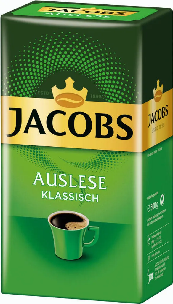 JACOBS Auslese Klassisch Filterkaffee 12x500g Kaffee Gemahlen 10 JACOBS Auslese Klassisch Filterkaffee 12x500g Kaffee Gemahlen – Bild 8