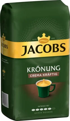 JACOBS Kaffeebohnen Krönung Crema Kräftig 3 Kg Geröstete Ganze Bohnen + 1 Jacobs Barista Becher + 1 Dose 14 JACOBS Kaffeebohnen Krönung Crema Kräftig 3 Kg Geröstete Ganze Bohnen + 1 Jacobs Barista Becher + 1 Dose -Bon Cafe Store 13e74f28c6aef51d5c0ac230d8eb3e15 1