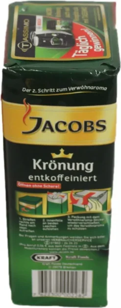 Jacobs Filterkaffee Krönung Entkoffeiniert | Gemahlen | 500g -Bon Cafe Store 14a2e8bc0fa9f7f37f859584bfe5f4c4
