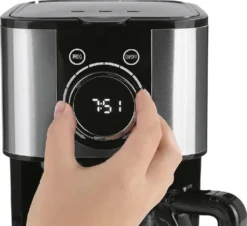 BEEM FRESH-AROMA-SWITCH Filterkaffeemaschine - Thermo Edelstahl 1 L Thermoskanne Bedienrad 24h-Timer 800 W Für 4-8 Tassen Kaffeemaschine Timer -Bon Cafe Store 1a557f2eba7f372efb0843ad74f29256