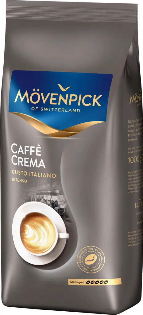 Mövenpick Caffè Crema Gusto Italiano Intenso | Ganze Bohne | 1000g 3 Mövenpick Caffè Crema Gusto Italiano Intenso | Ganze Bohne | 1000g