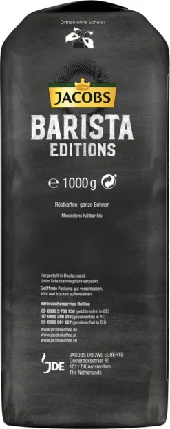 JACOBS Kaffeebohnen Barista Editions Espresso Esproessobohnen 4x1 Kg +2 Dosen -Bon Cafe Store 1d4a3db309dedc13cd3a8b0b9a483b08 1