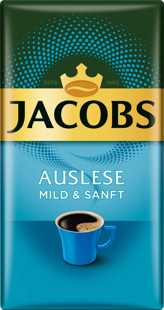 Jacobs Filterkaffee Auslese Mild & Sanft | Gemahlen | 500g 2 Jacobs Filterkaffee Auslese Mild & Sanft | Gemahlen | 500g