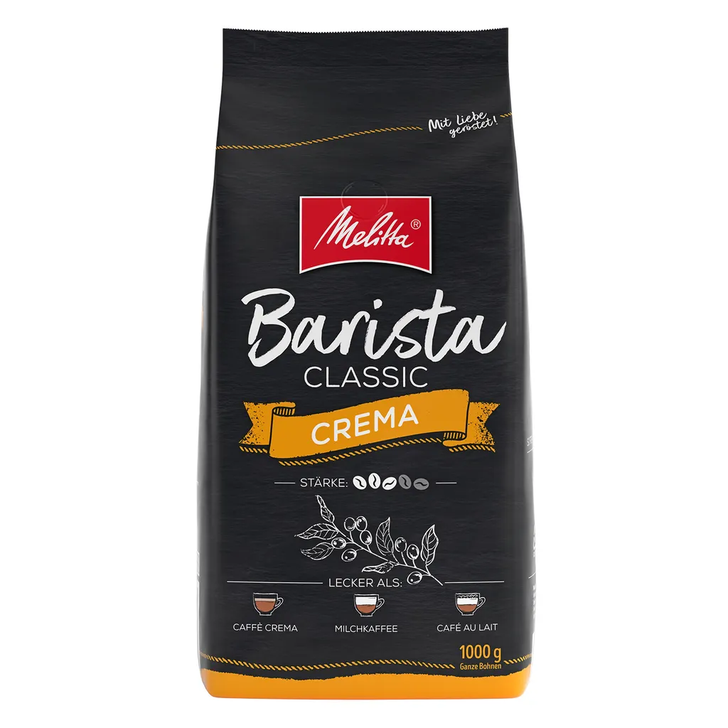 MELITTA Ganze Kaffeebohnen Barista Crema 8 X 1 Kg Ausgewogen Harmonisch Stärke 3 4 MELITTA Ganze Kaffeebohnen Barista Crema 8 X 1 Kg Ausgewogen Harmonisch Stärke 3 – Bild 2