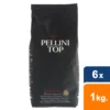 Pellini - TOP 100% Arabica Bohnen - 6x 1 Kg