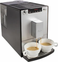 MELITTA E950-666 - Automatische Kaffeemaschine Solo Pure Silver - 1400 W - 3 Intensitätseinstellungen - 125 G Bohnenbehälter -Bon Cafe Store 236d5b2d7498208b81b28a53cc15eaf4