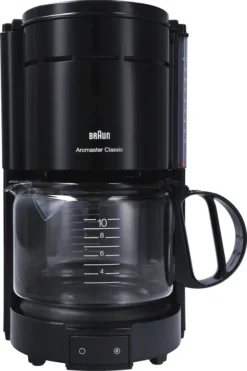 Braun KF47/1 Filter-Kaffeemaschine Schwarz -Bon Cafe Store 2474deae1a13ac43f89f913ca7b394da