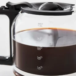 Morphy Richards Verve Pour Over Filter Coffee Machine, Kombi-Kaffeemaschine, 1,8 L, Gemahlener Kaffee, 900 W, Schwarz -Bon Cafe Store 25c3dc7e7aae6d927854bee29e937139