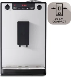 MELITTA E950-666 - Automatische Kaffeemaschine Solo Pure Silver - 1400 W - 3 Intensitätseinstellungen - 125 G Bohnenbehälter -Bon Cafe Store 29f531192f9716fdf1cb7275cee9e773