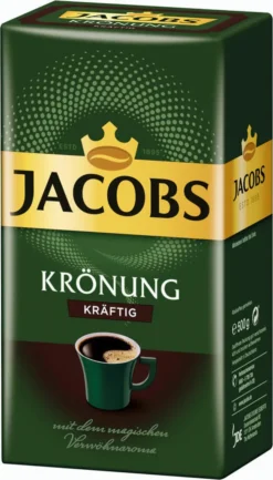 Jacobs Filterkaffee Krönung Kräftig | Gemahlen | 500g -Bon Cafe Store 30d6ab1af42aaaaa01ceffc27888ab3c 1