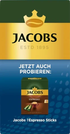 Jacobs Classic 2in1 Sticks | Löslicher Kaffee | 10 Portionen -Bon Cafe Store 3122ddc856d7fdab4c37ccd98571058c