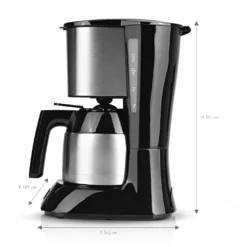 Kaffeemaschine Filter Kaffeemaschine 10 Tassen Thermoskanne Edelstahl Glaskanne -Bon Cafe Store 31b8f3b7e50218c04b8e8224848a9209