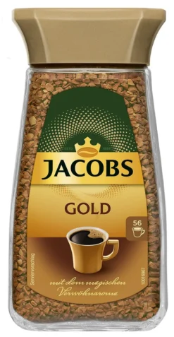 Jacobs Gold | Löslicher Kaffee | 200g-Glas 12 Jacobs Gold | Löslicher Kaffee | 200g-Glas -Bon Cafe Store 31ef1c5a9413aeb6a5437799ffc0df40