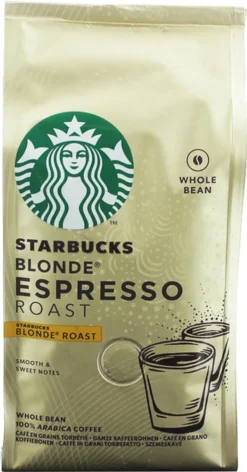 Nestlé® Starbucks Blonde Espresso Roast, Süsse Röstung, Ganze Bohne, 200 G -Bon Cafe Store 33800263513f06a4e795d0212df794c2