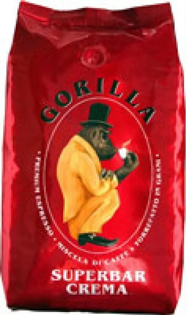 GORILLA Superbar Crema Kaffeebohnen 1 Kg 3 GORILLA Superbar Crema Kaffeebohnen 1 Kg