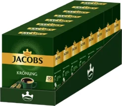 JACOBS Krönung Löslicher Kaffee 8 X 20 Getränke Sticks Instantkaffee -Bon Cafe Store 38ec236ccd2ab27c5b3d713a80e6a6ae 1