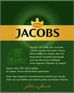 JACOBS Löskaffee Krönung 16 X 20 Sticks Löslicher Kaffee Instantkaffee 320 Getränke -Bon Cafe Store 3928c7ed0a898f6aad4d5b527e9e623f