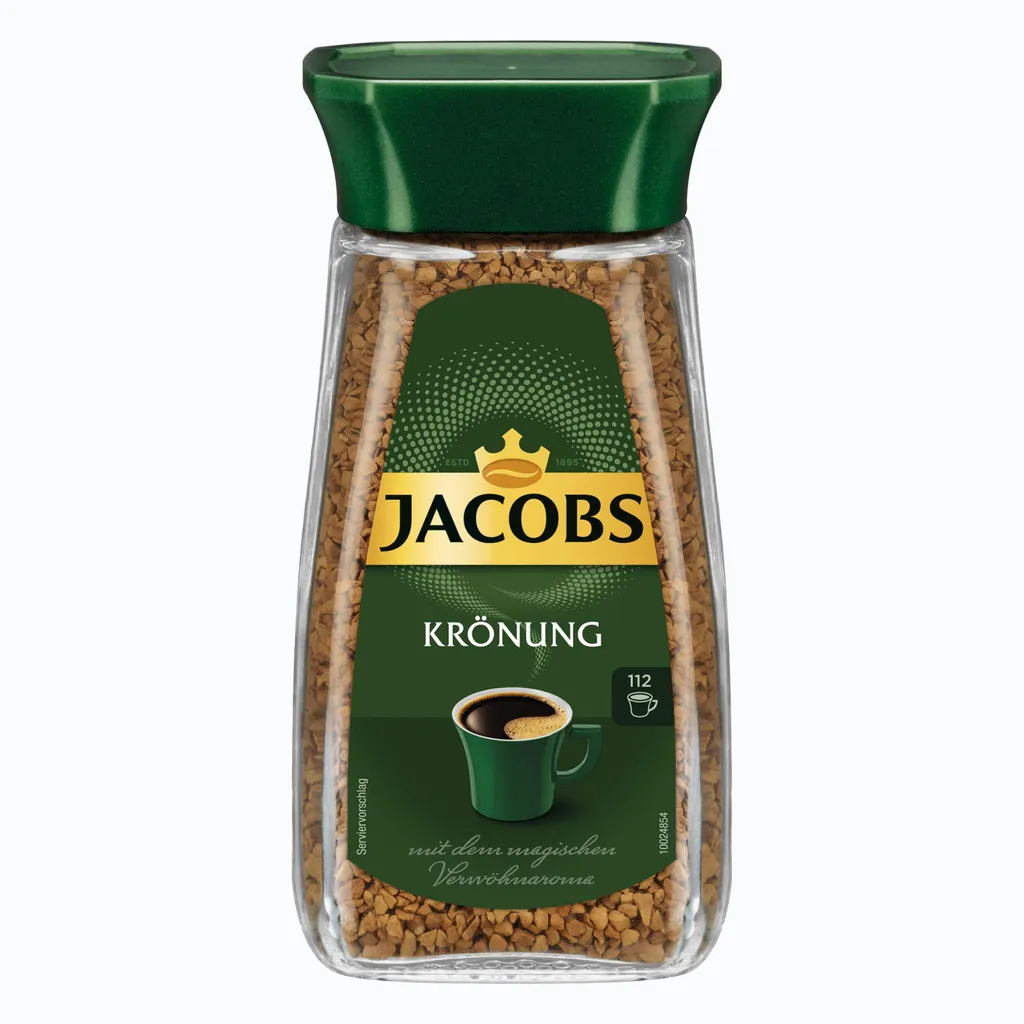 JACOBS Krönung Löslicher Kaffee 6 X 200 G Gläser Instantkaffee 3 JACOBS Krönung Löslicher Kaffee 6 X 200 G Gläser Instantkaffee