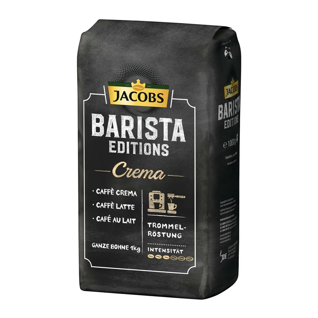 Jacobs Barista Editions Crema | Ganze Bohne | 1000g 4 Jacobs Barista Editions Crema | Ganze Bohne | 1000g – Bild 2
