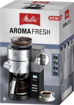 MELITTA 1021-02 Aroma Fresh Kaffeeautomat Mit Timer Und Mahlwerk Schwarz, Farbe:Schwarz 26 MELITTA 1021-02 Aroma Fresh Kaffeeautomat Mit Timer Und Mahlwerk Schwarz, Farbe:Schwarz -Bon Cafe Store 3e1effda3e3858d830fb2ba40eca1a75