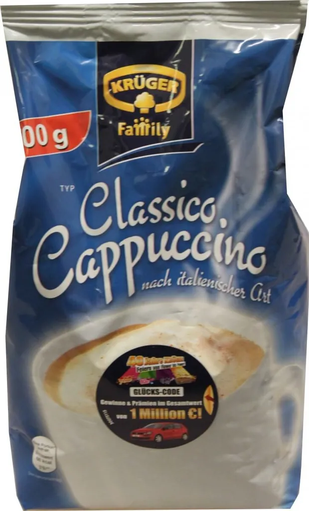 Krüger Family Cappuccino Classico | 500-g-Beutel 4 Krüger Family Cappuccino Classico | 500-g-Beutel – Bild 2