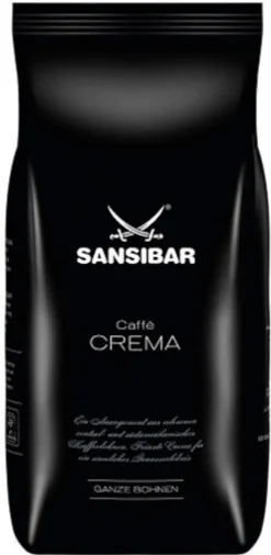 Kaffee CAFFÈ CREMA Von Sansibar, 1000g Bohnen -Bon Cafe Store 41f06e8d151dcc385adcfaa94f0e8727