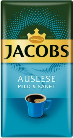 JACOBS Filterkaffee Auslese Mild & Sanft 6 X 500 G Kaffee Gemahlen + 1 Becher+ 1 Dose 13 JACOBS Filterkaffee Auslese Mild & Sanft 6 X 500 G Kaffee Gemahlen + 1 Becher+ 1 Dose -Bon Cafe Store 42b9381b6d751cd876ffd0148082543b
