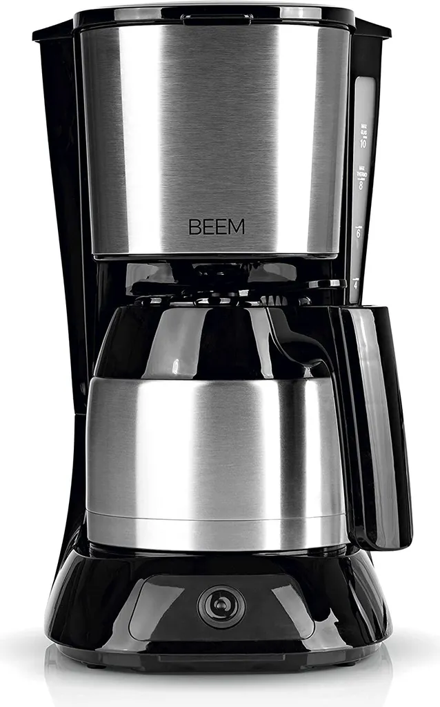BEEM Filter Kaffeemaschine Thermo Permanentfilter 900W Filterkaffee Edelstahl 12 BEEM Filter Kaffeemaschine Thermo Permanentfilter 900W Filterkaffee Edelstahl – Bild 10