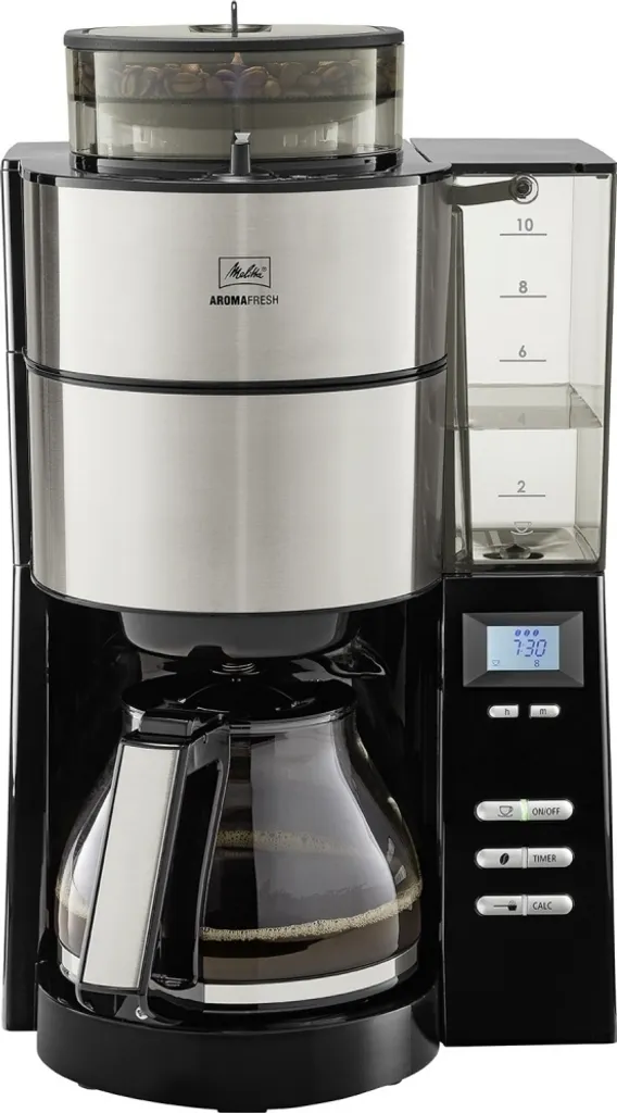 MELITTA 1021-02 Aroma Fresh Kaffeeautomat Mit Timer Und Mahlwerk Schwarz, Farbe:Schwarz 3 MELITTA 1021-02 Aroma Fresh Kaffeeautomat Mit Timer Und Mahlwerk Schwarz, Farbe:Schwarz