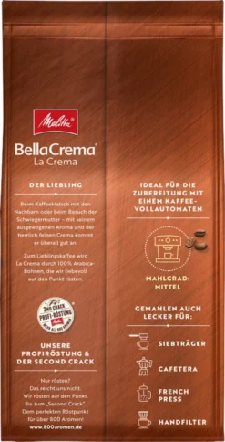 MELITTA Ganze Kaffeebohnen BellaCrema LaCrema 1100 G Vollmundig Ausgewogen -Bon Cafe Store 540fd0a300275a9f2db8a74a6a73f5cb