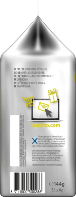 Tassimo Jacobs Krönung XL | 16 T Discs, Kaffeekapseln -Bon Cafe Store 5445d26b8eeb534958b26853f6d94e35