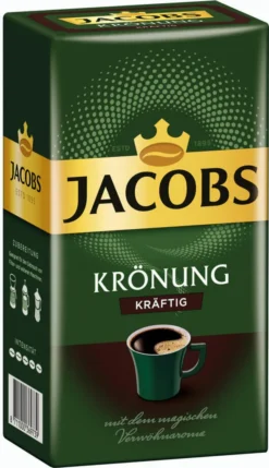 Jacobs Filterkaffee Krönung Kräftig | Gemahlen | 500g -Bon Cafe Store 5563e1be0fbcd66c4786cd46131e435c
