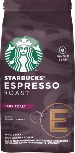 Nestlé® Starbucks Espresso Roast,Dark Roast,Karamellnote, Ganze Bohne, 200g